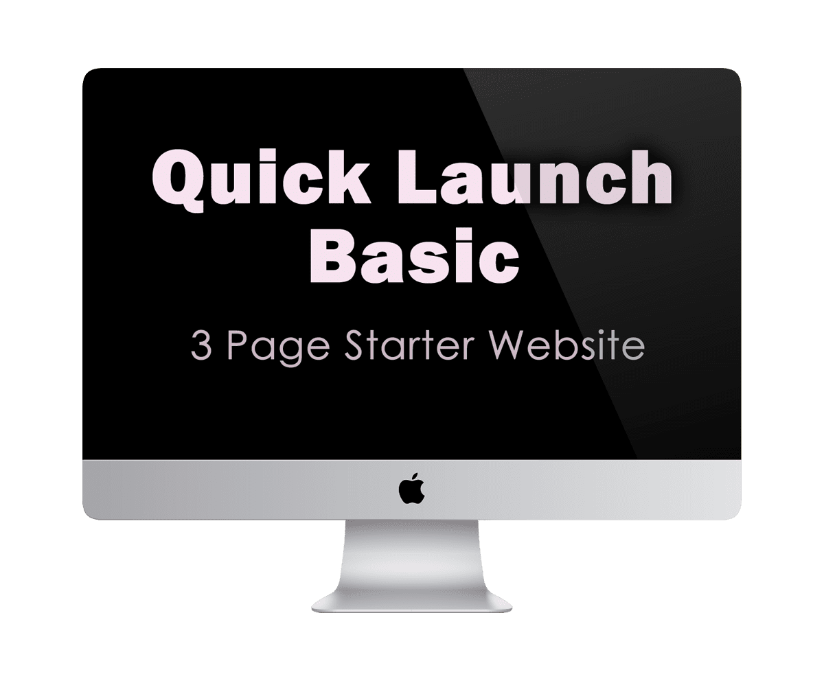 3 Page Starter Website | Quick Launch Basic